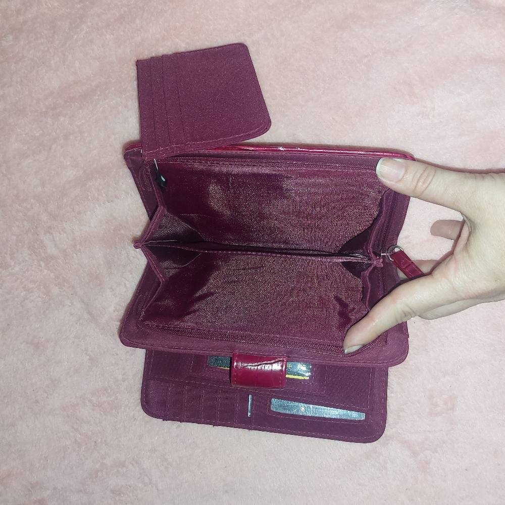 Wallet Red Beautiful - Picture 6 of 9